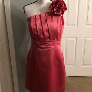 Phoebe Couture Short Pink Dress